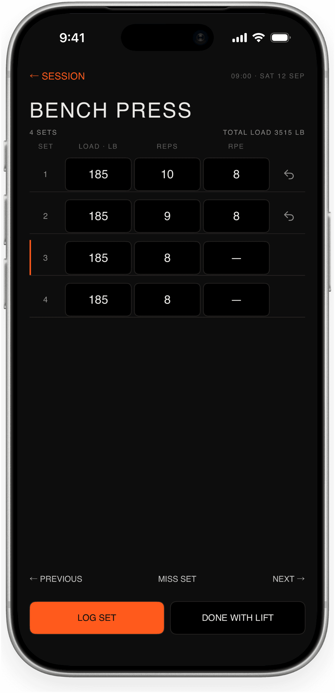 Current OneMore Active Lift session shown in approved iPhone product photography.