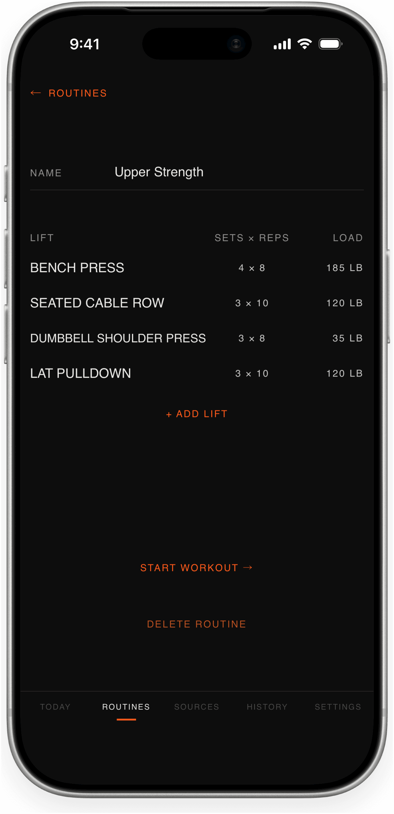 Current OneMore routine preparation shown in approved iPhone product photography.
