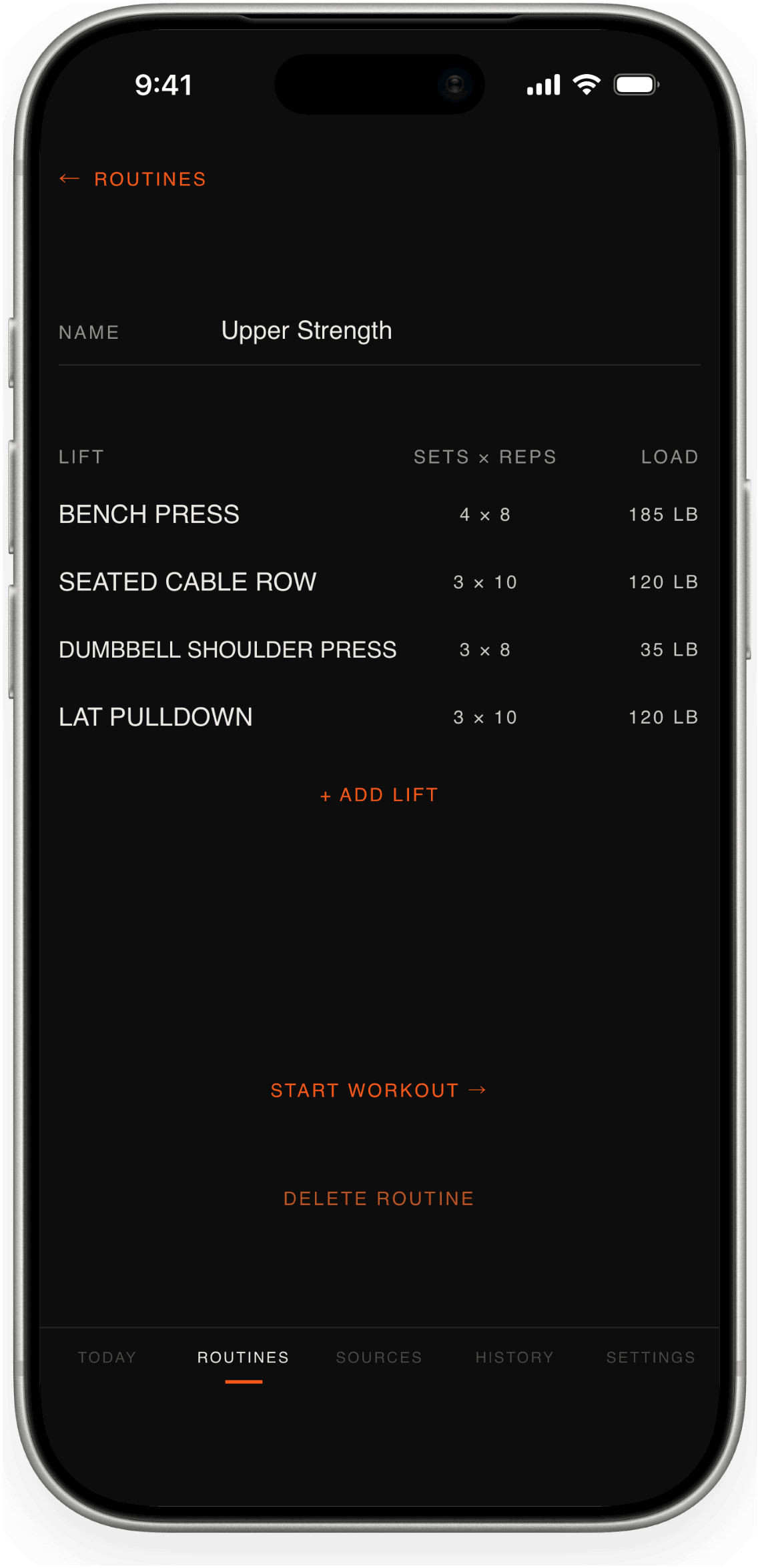 Current OneMore routine preparation shown in approved iPhone product photography.